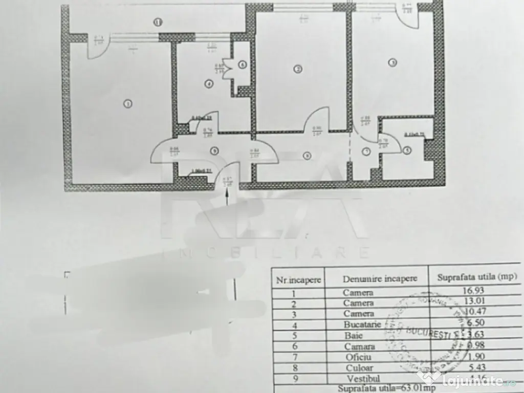 3 camere, decomandat, et 4/10, anvelopat-Gorjului 