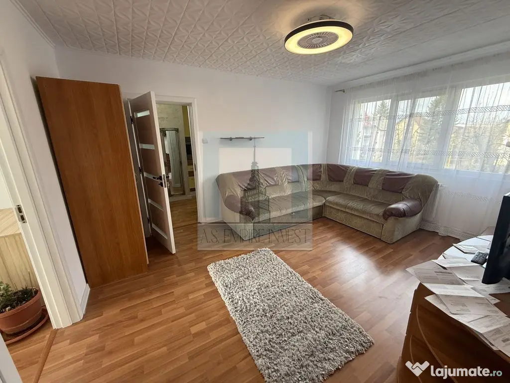 Apartament 3 camere, etj. 2/4, mobilat & utilat-zona Astra 