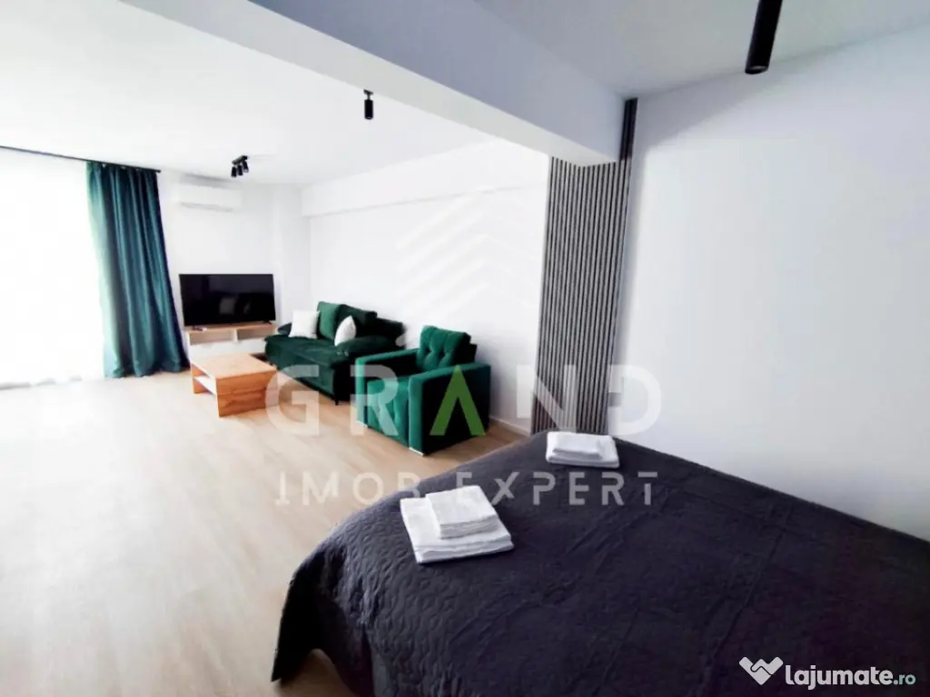 Studio spațios 45mp | Balcon | Parcare subterana | Kaufland 