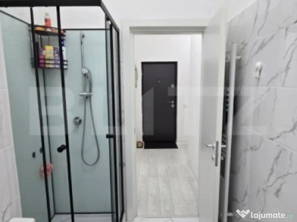 Apartament 2 camere, 61 mp, terasă 90 mp, zona Nord-Est 