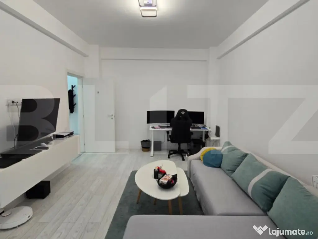 Apartament 2 camere, 61 mp, terasă 90 mp, zona Nord-Est 