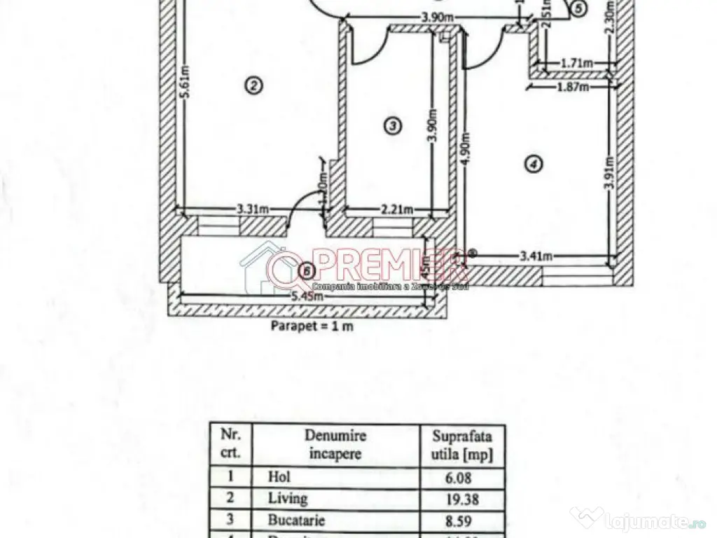 2 Camere Metrou Berceni - Galaxy Joy Residence 