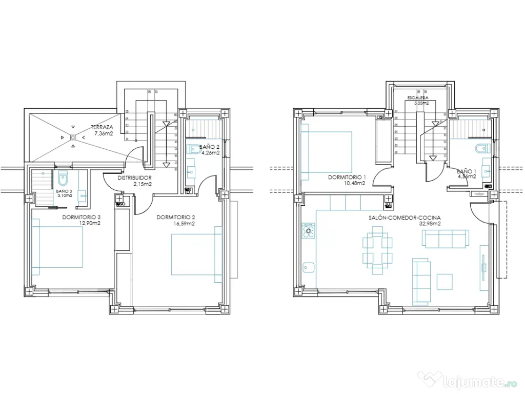 Vilă cu piscină, vedere la lac, terenul de golf, grădină și terasă pe acoperiș 