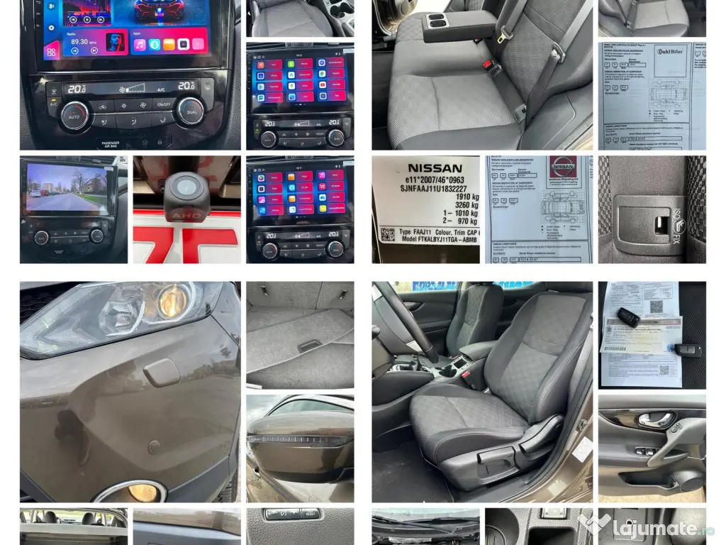 Nissan Qashqai*1.5 D*2017*navi*camera video marsarier*euro 6*factura !