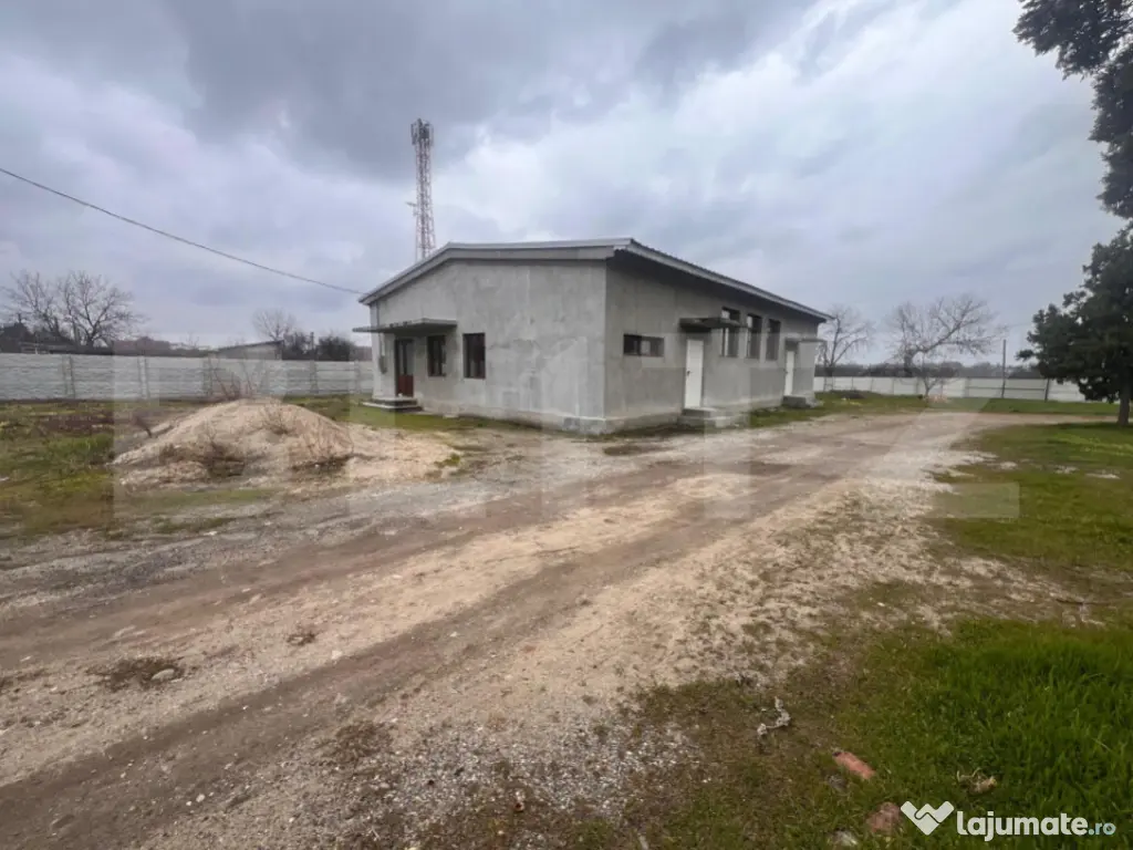 Hala 186 mp, Cosoveni, curte 2053 mp 