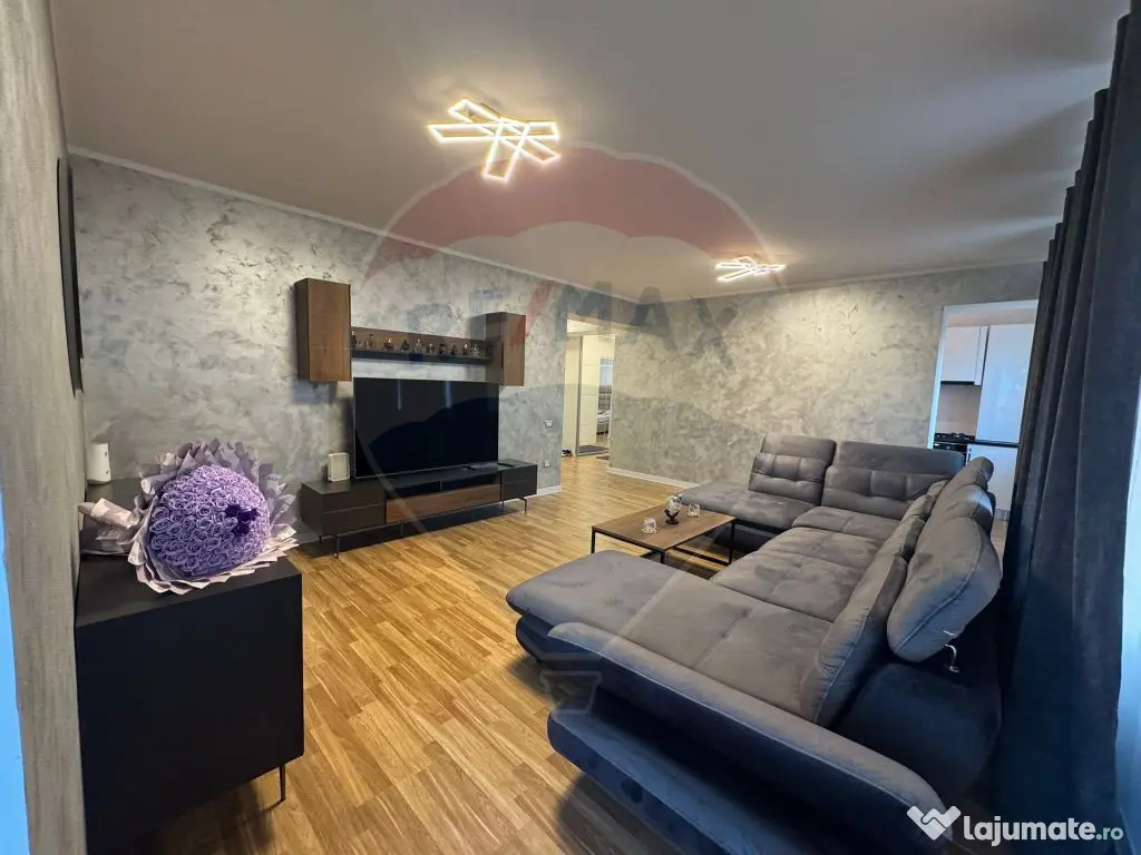 Apartament cu 2 camere mobilat si utilat et.1 la Victoria... 