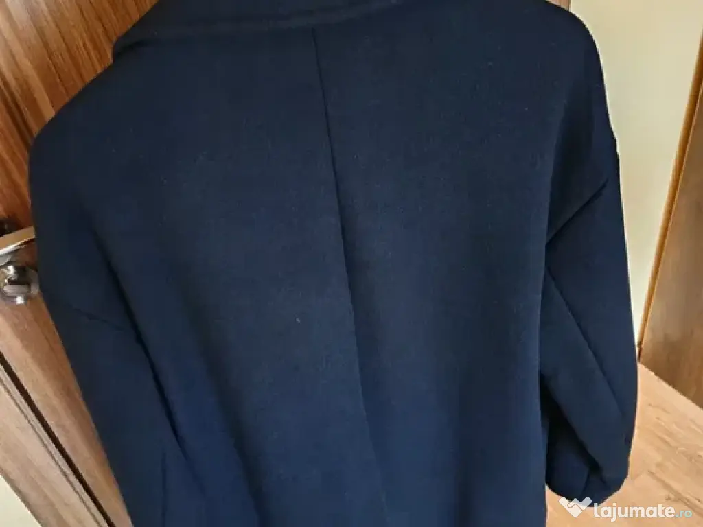 Palton bărbați bleumarin PULL&BEAR nou nefolosit 