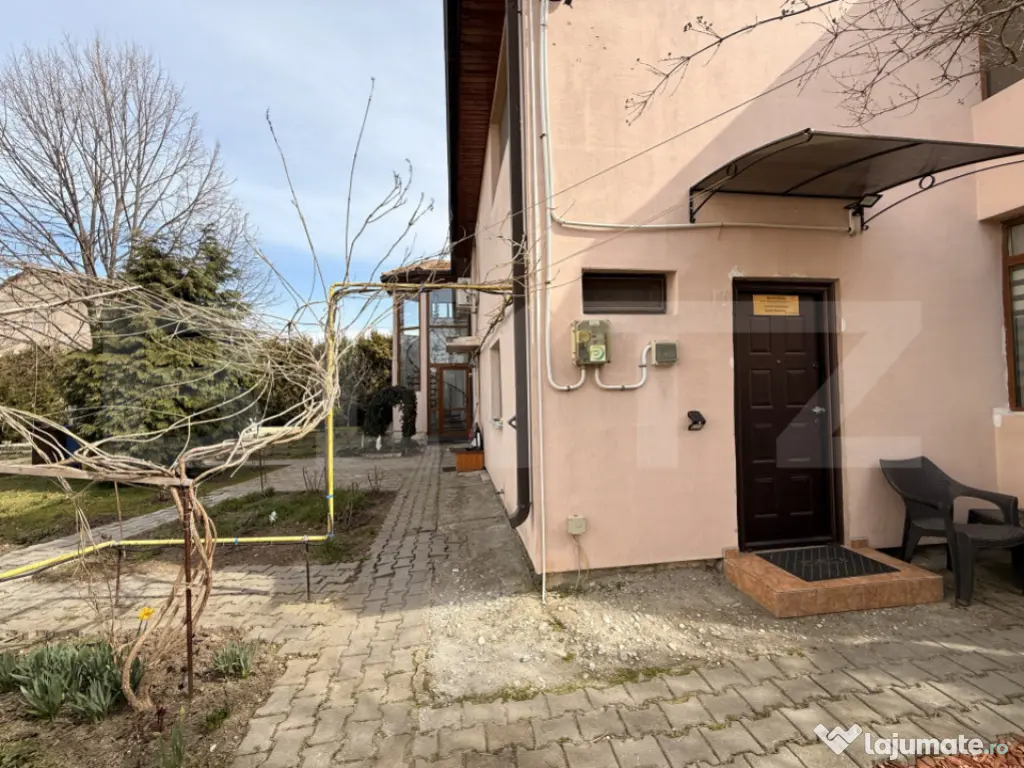 Clădire birouri P + M cu 230 mp utili, 661 mp teren, Breste 