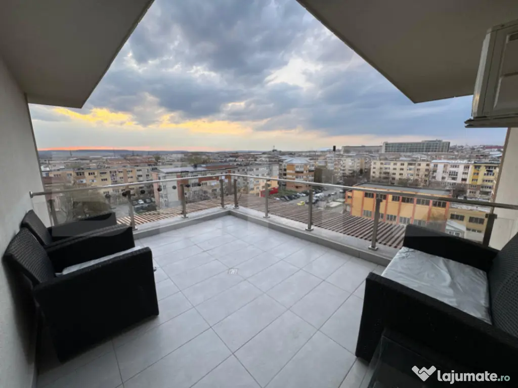 Apartament de inchiriat, 2 camere, 74 mp, decomandat 