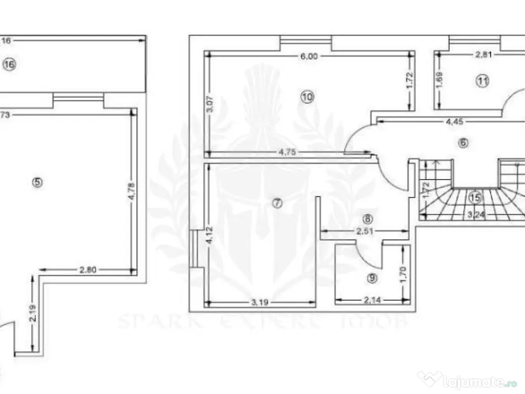 APARTAMENT DUPLEX // 4 CAMERE // PLEIADES //118 MP