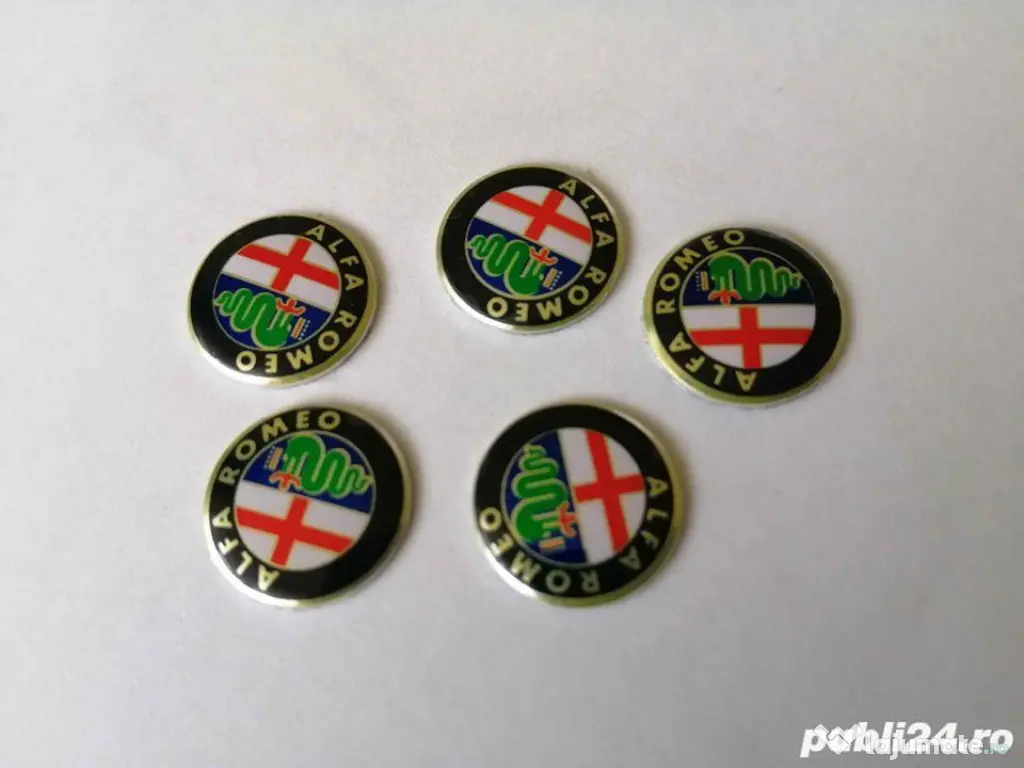 Stickere chei din metal prindere 3M Alfa Romeo 14 mm