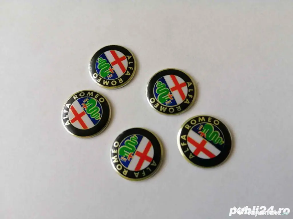 Stickere chei din metal prindere 3M Alfa Romeo 14 mm