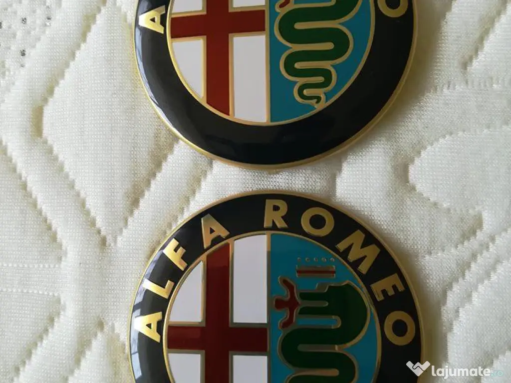 Embleme 3M set capota/portbagaj Alfa Romeo diametrul 74 mm 