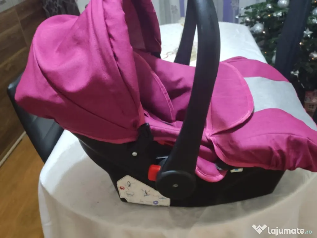 Vând cărucior 3 in 1 fetițe 