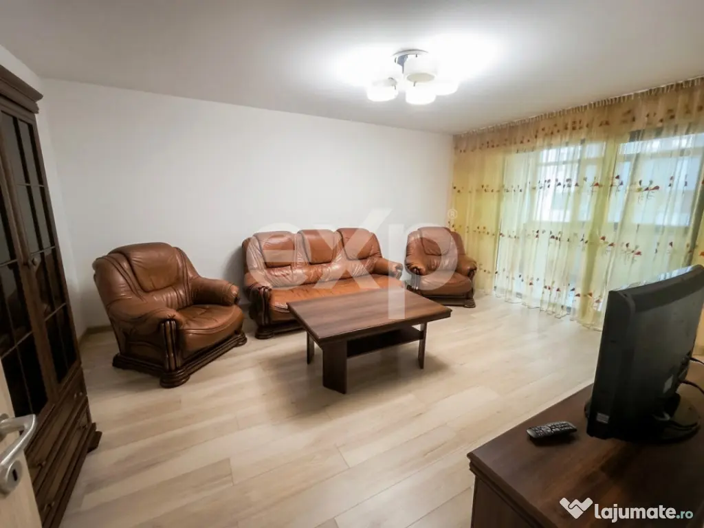 NEGRU - VODA | apartament 3 camere | etaju 2 din 6 | mobilat 