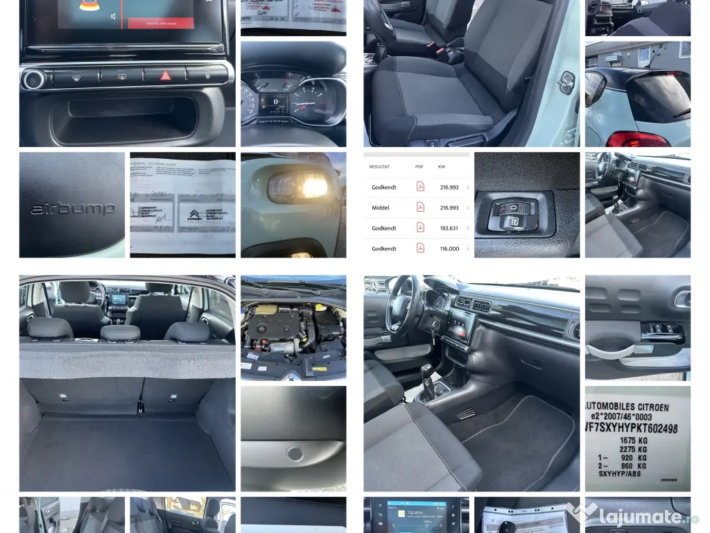 Citroen C3*navigatie*1.5 diesel*panoramic*led*af.2019*factura*euro 6! 