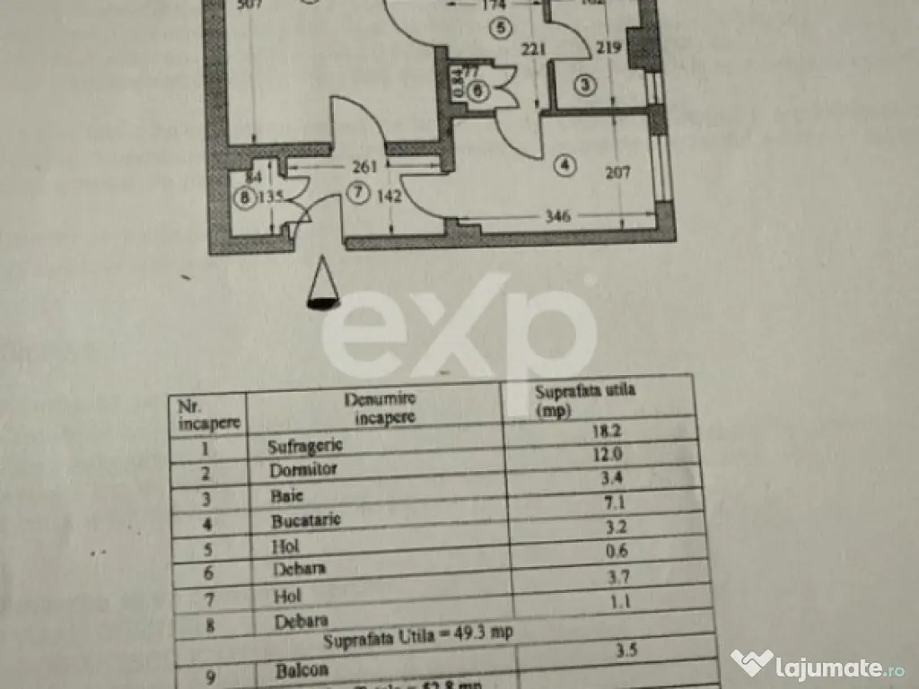 Apartament 2 camere Calea Bascov 