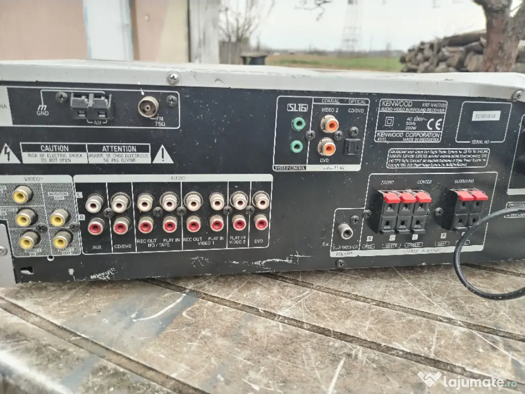 Amplituner Kenwood KRF-V4070d nefuncțional 