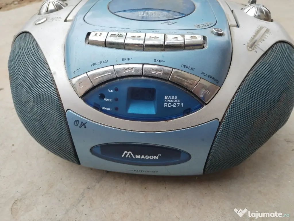 radio casetofon Mason cu boxe 