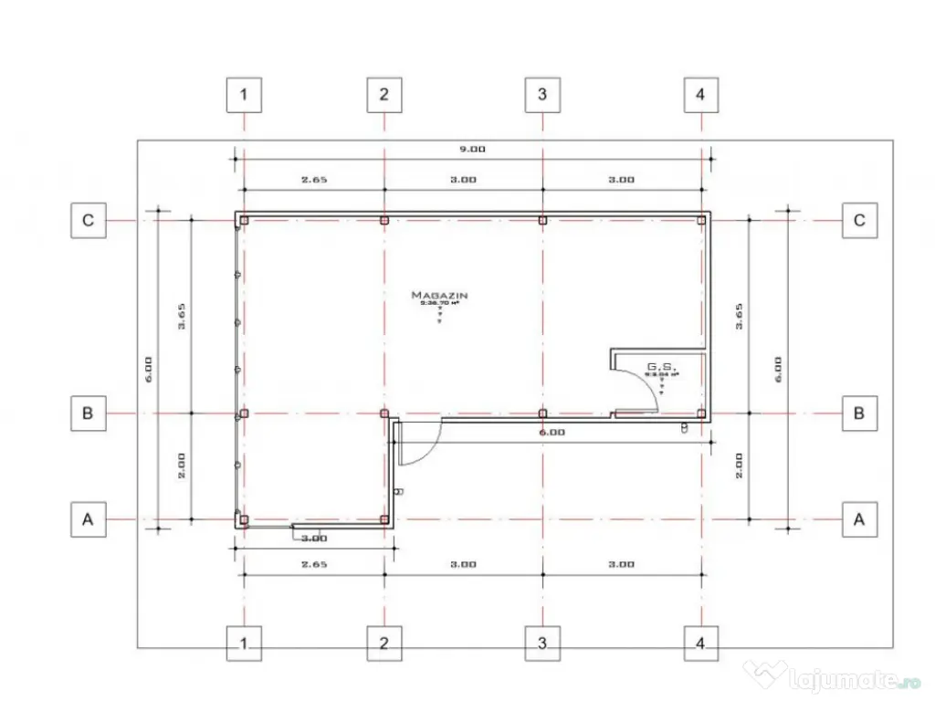 Spatiu Comercial Sos. Afumati stradal 