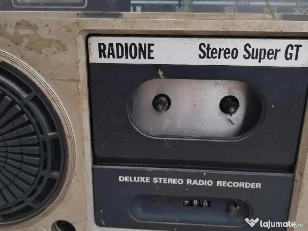 Boombox Radione stereo super GT 