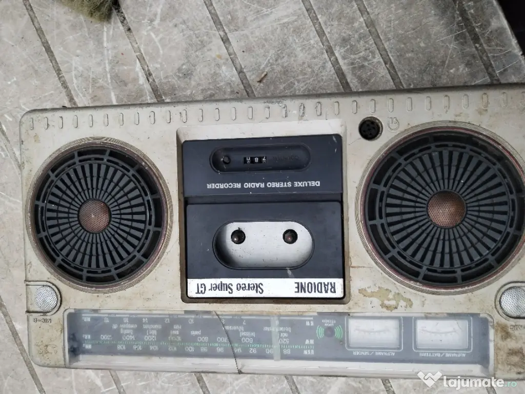 Boombox Radione stereo super GT 