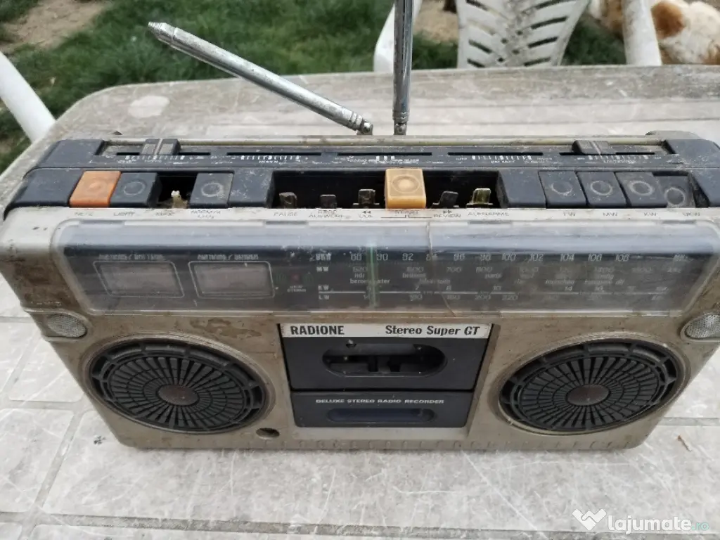 Boombox Radione stereo super GT 
