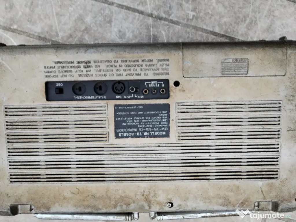 Boombox Radione stereo super GT 