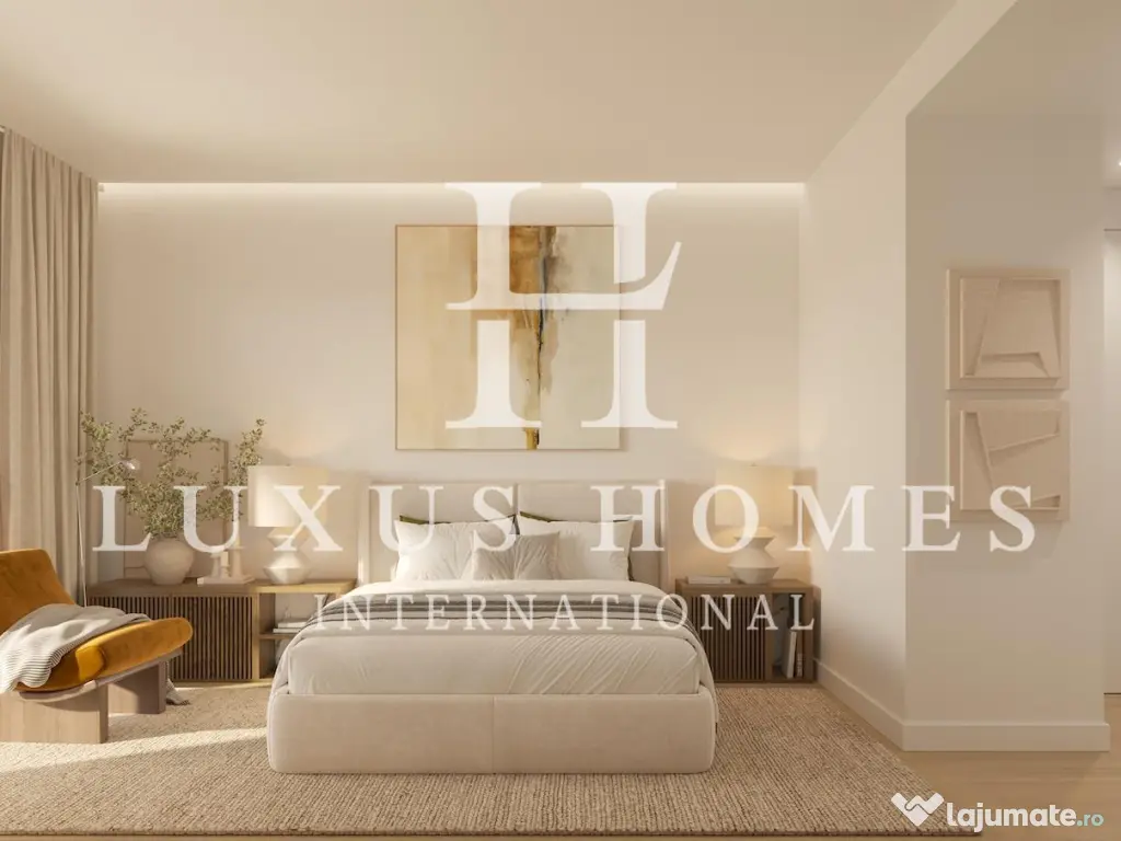 Apartament premium cu piscină și sală de sport, situat într-un cartier de coastă 