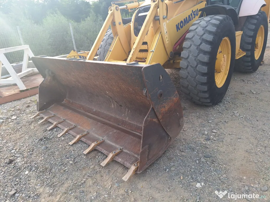Buldoexcavator Komatsu 93S, an 2014, AC, antibalans 