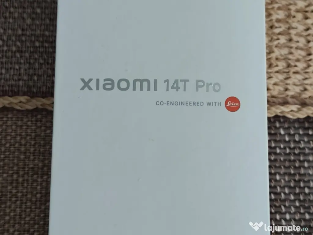 Telefon mobil Xiaomi 14T Pro, 12GB RAM, 512GB, 5G, Titan Black 0Minute !! 