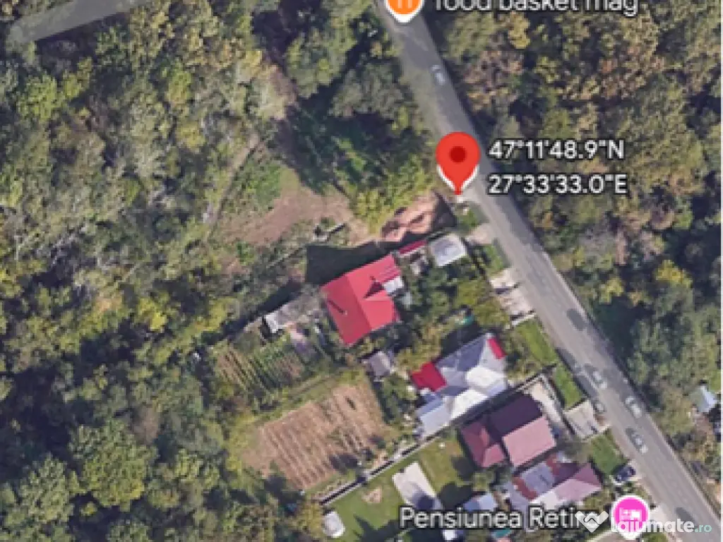 Teren intravilan 1677mp in Copou 