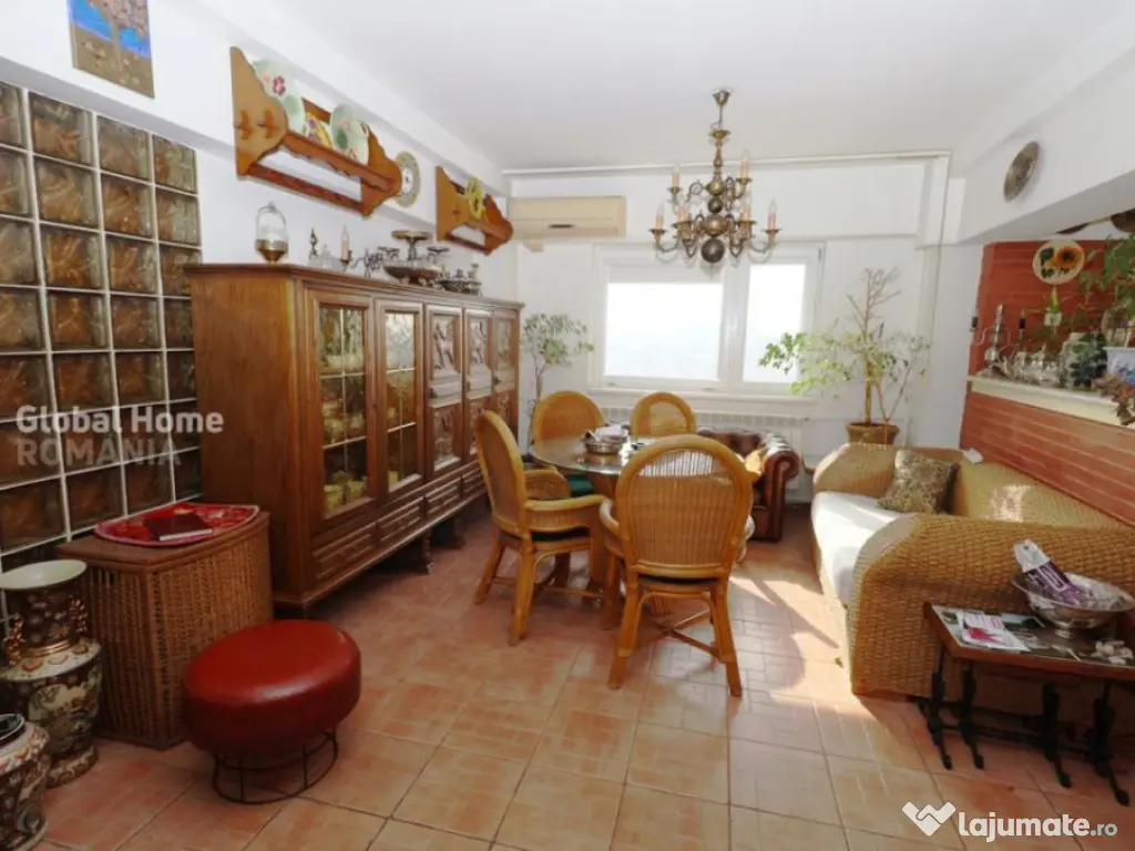 4 camere Titulescu | 94 mp | et 10 - decomandat | 2 balcoane 