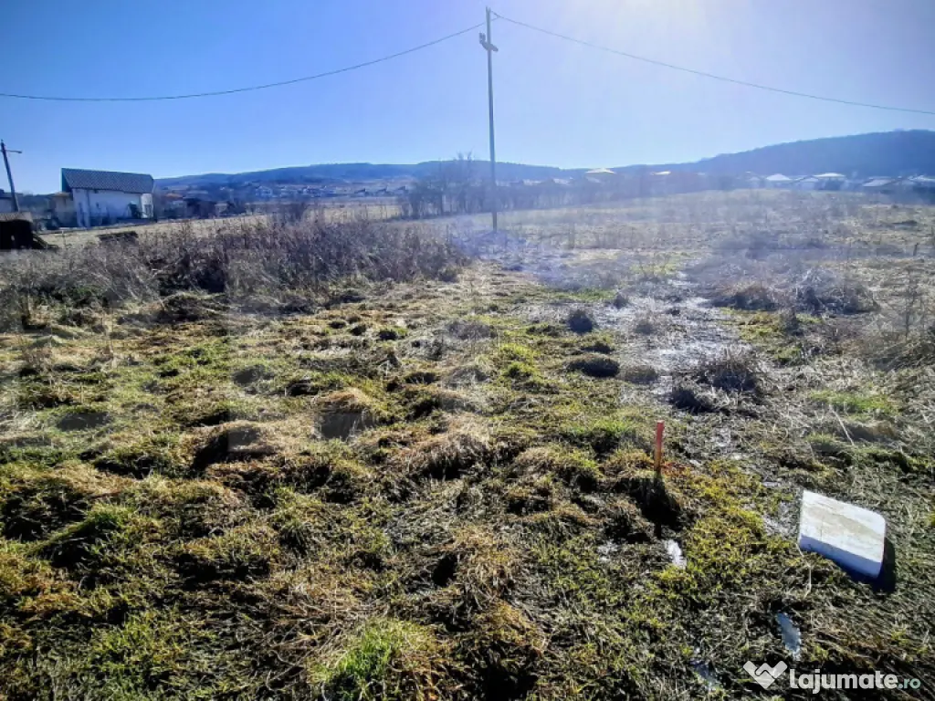 Teren construibil -556 mp situat in Chinteni in zonă de ca 