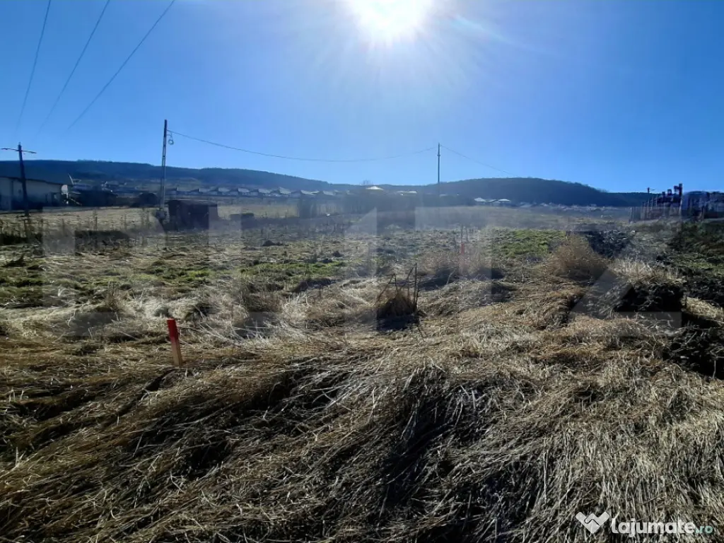 Teren construibil -556 mp situat in Chinteni in zonă de ca 