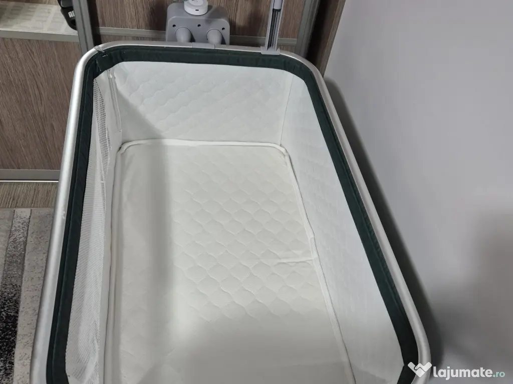 Patut electric cu functie de leganare si inaltime reglabila A6 Gri 