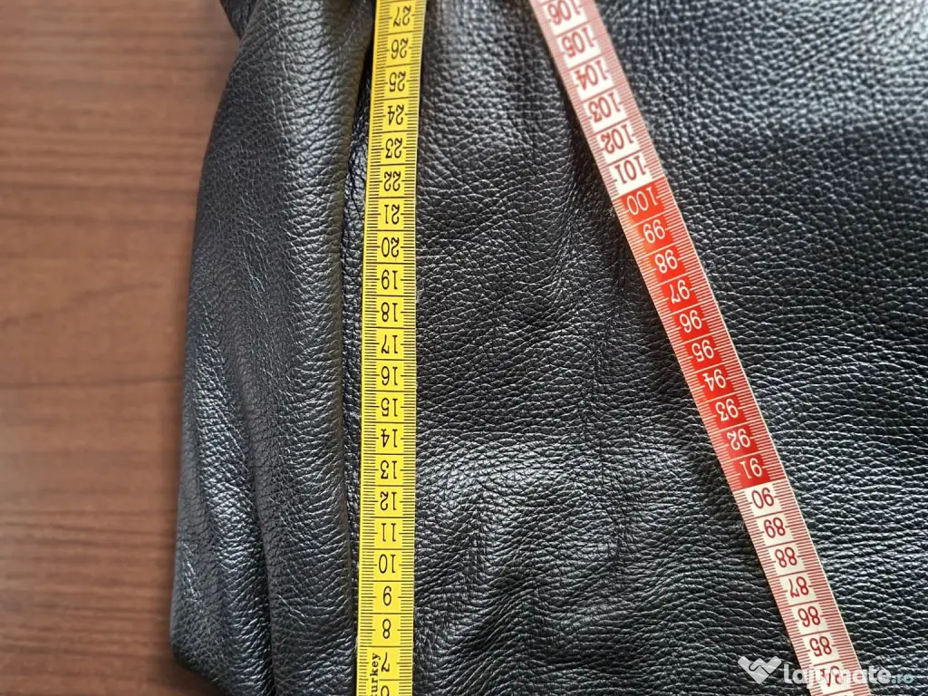 Geanta neagra mare Gamuza 