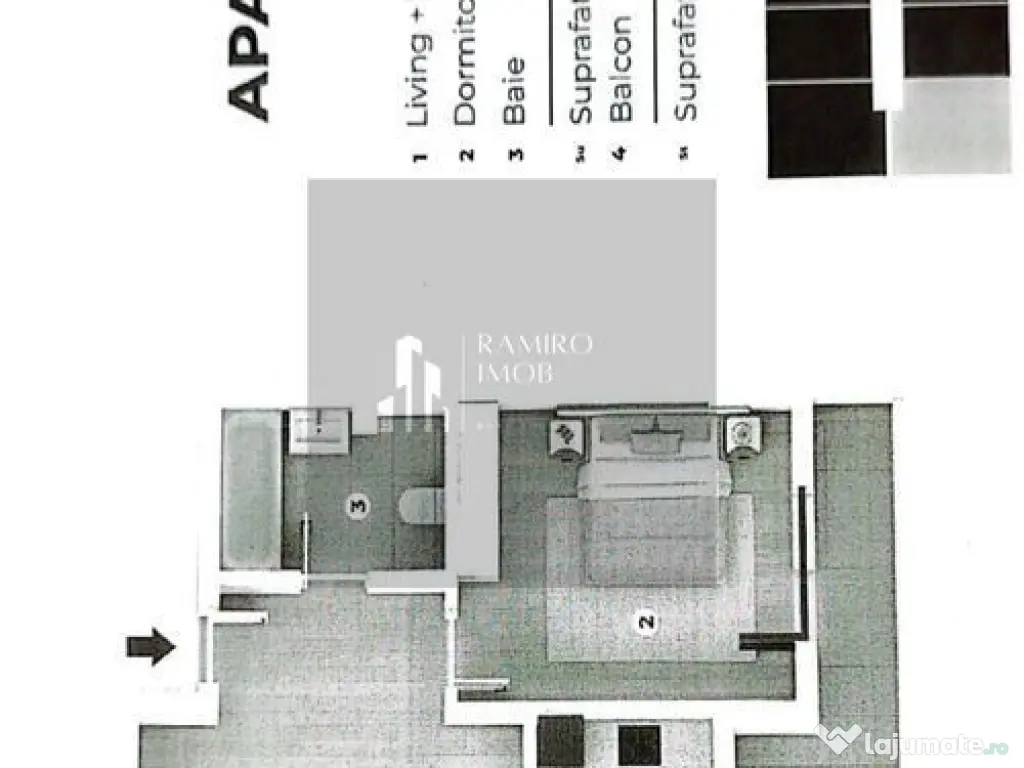 Apartament 2 camere POPESTI/Strada Biruintei 