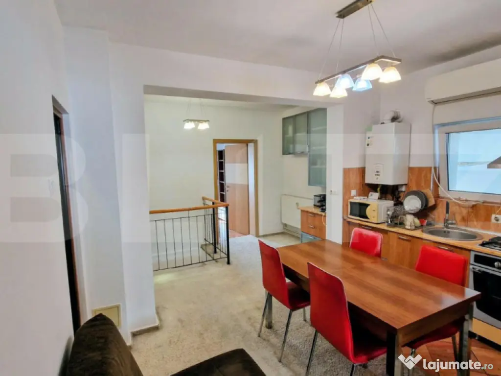 Duplex 3 camere, Gheorgheni, semidecomandat, garaj 