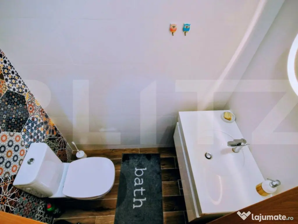 Duplex 3 camere, Gheorgheni, semidecomandat, garaj 