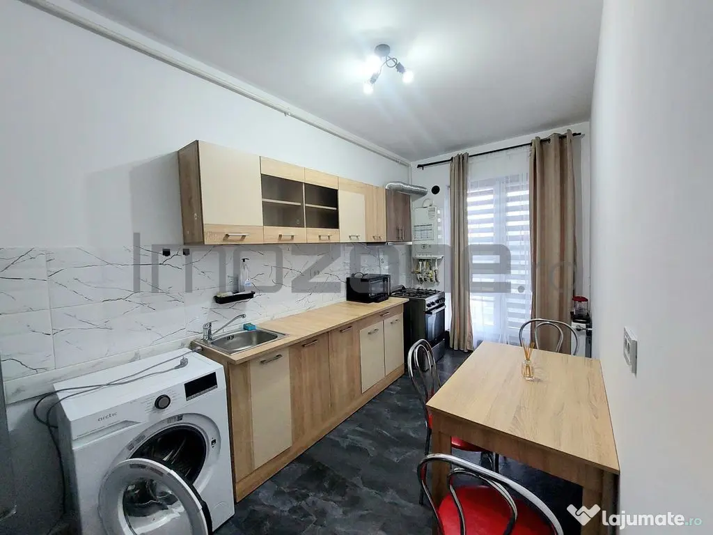 De inchiriat, 2 camere, bucatarie inchisa,mobilat-utilat,... 