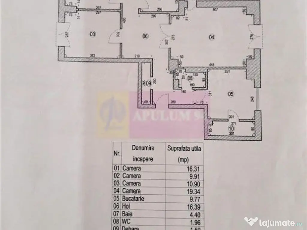 Apartament 4 camere Piata Unirii, langa metrou Magistrala... 