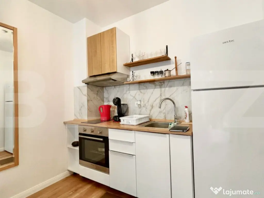 Apartament 2 camere modern, încălzire în pardoseală, loc