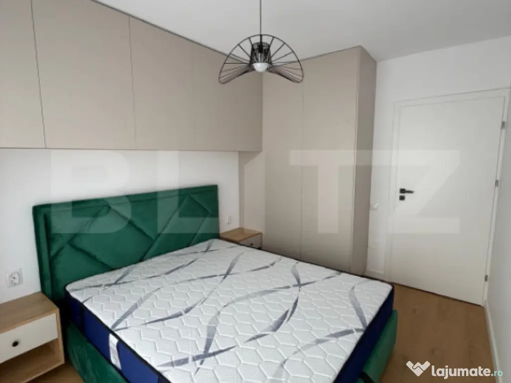 Apartament lux 2 camere 45 mp, terasa 8.50 mp, etaj intermed
