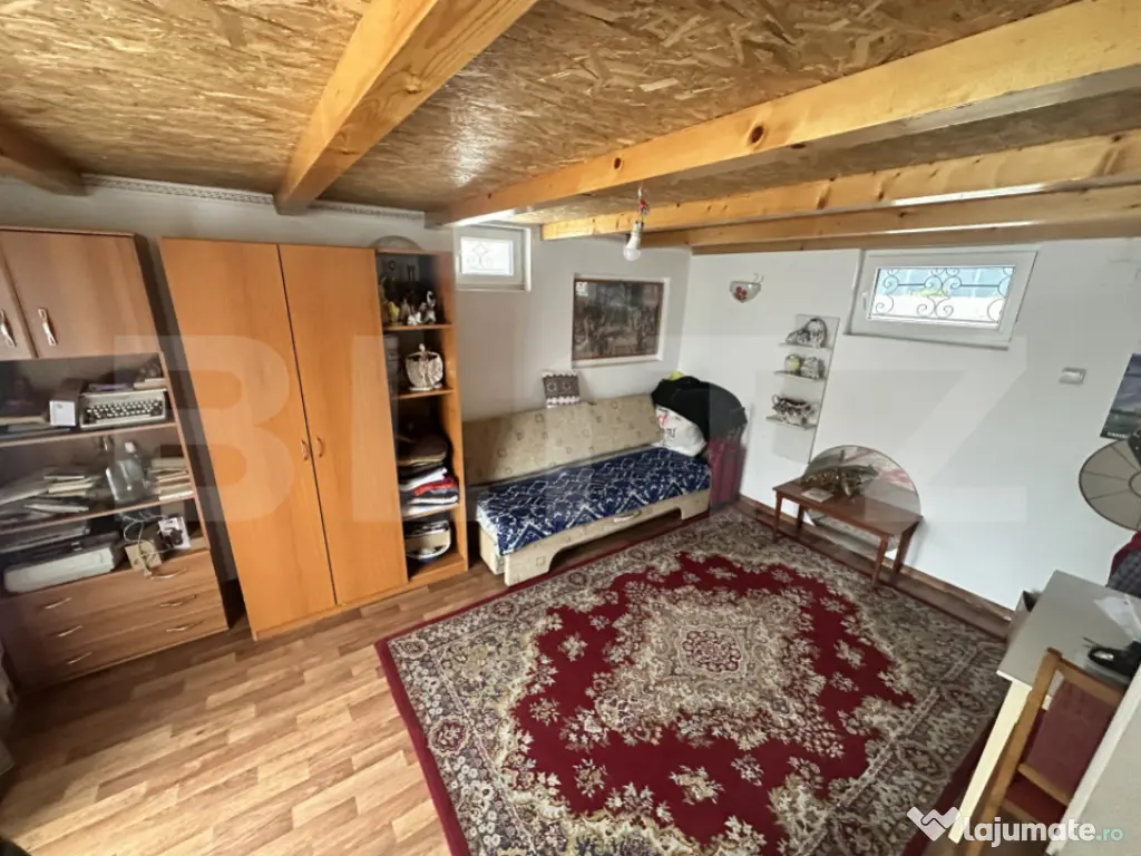 Apartament de locuit + atelier auto + terasa și curte gener 