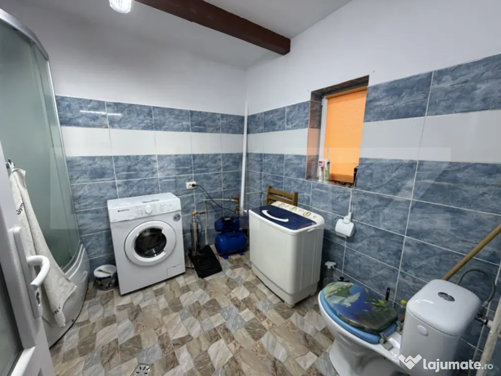 Casă cu 2 camere și o bucătărie de vară în suprafață 