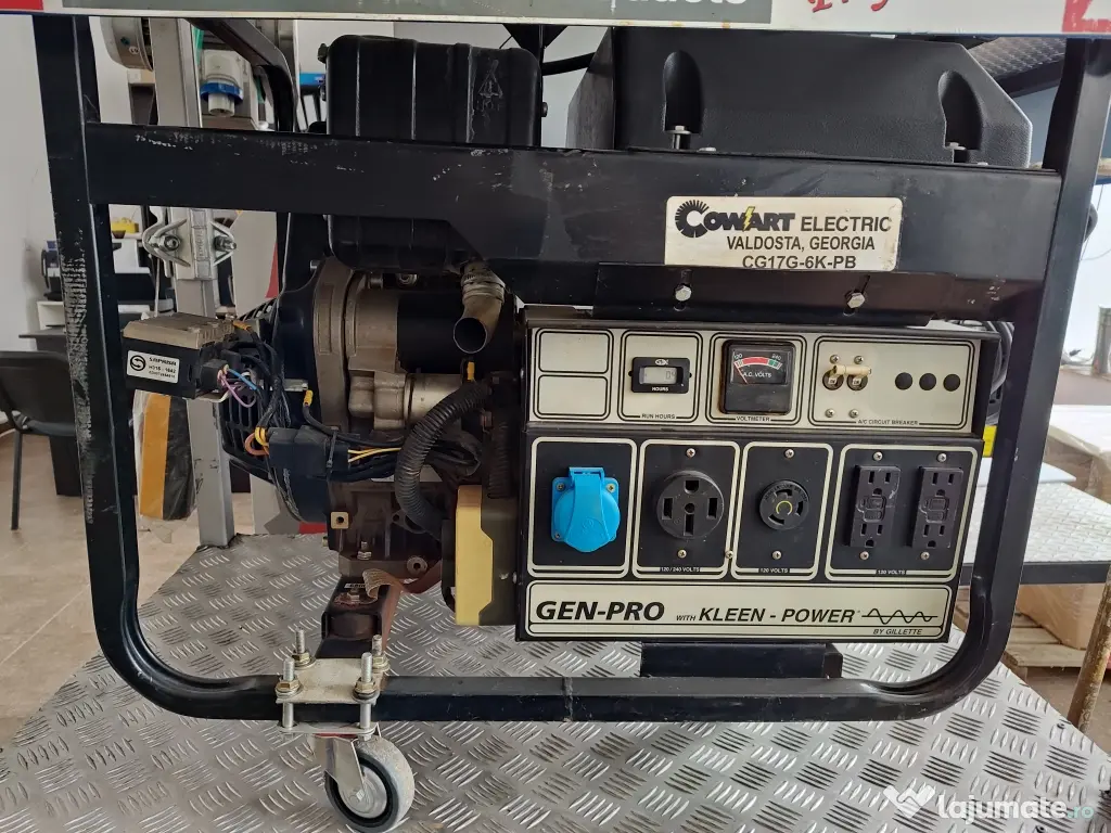 Generator diesel 6,5 kw- 230 V, industrial 