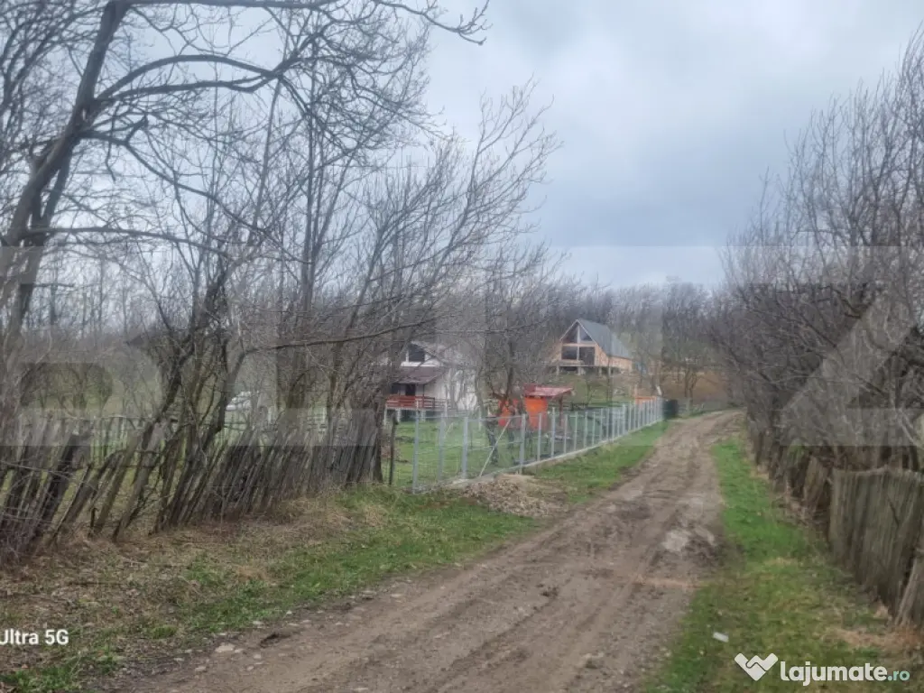TEREN INTRAVILAN VEDERE PANORAMICA La 2 km de Manastirea CRA 