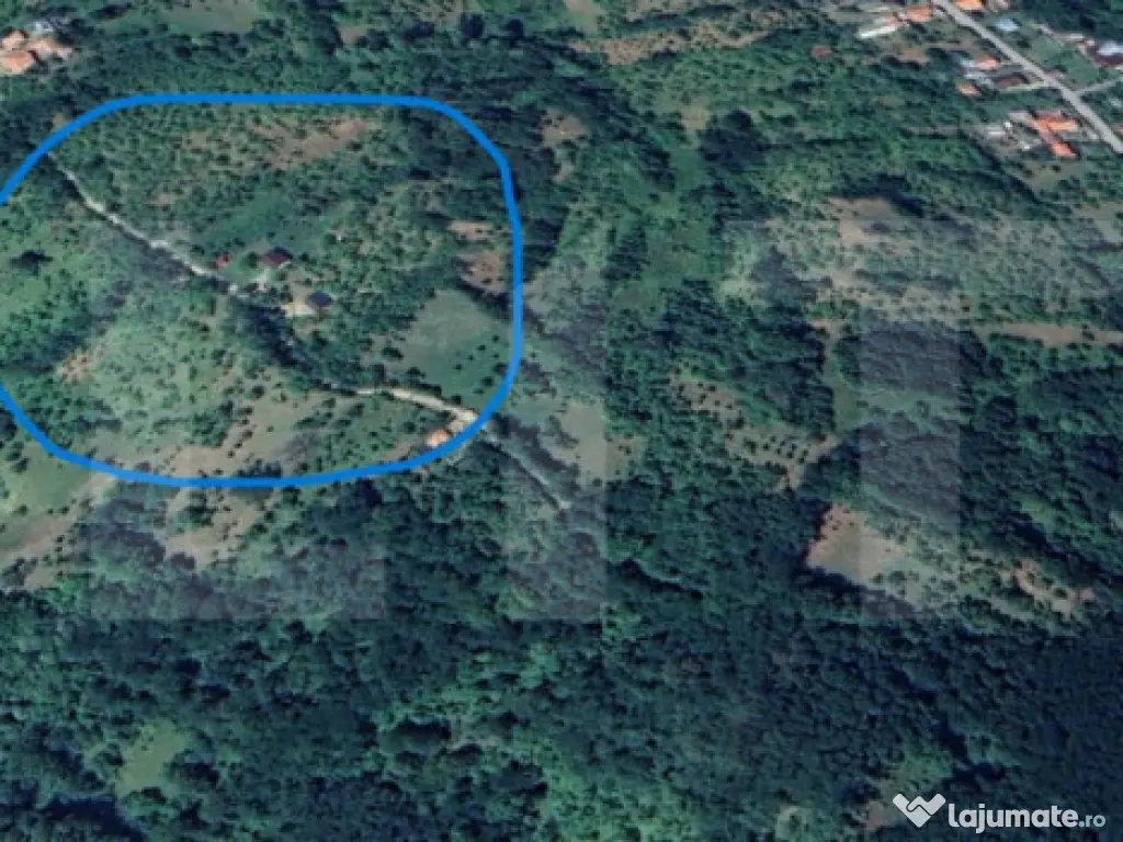 TEREN INTRAVILAN VEDERE PANORAMICA La 2 km de Manastirea CRA 