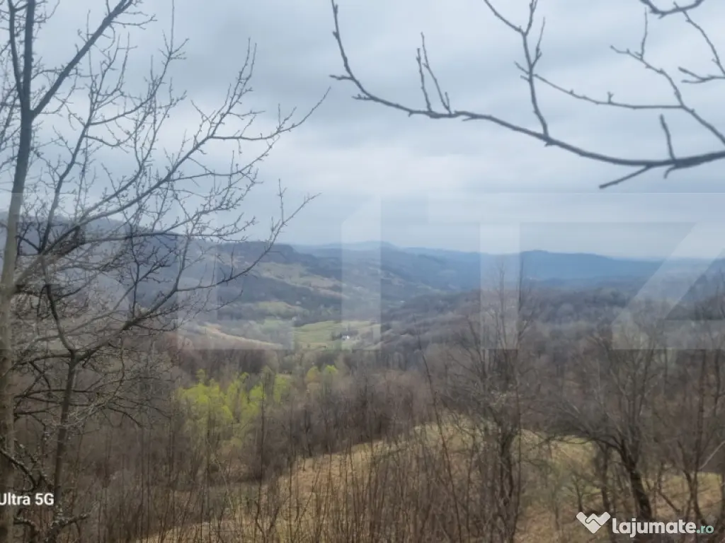 TEREN INTRAVILAN VEDERE PANORAMICA La 2 km de Manastirea CRA 